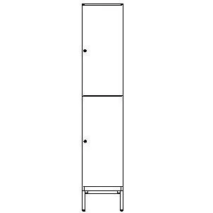 Standard Halvskåp Elev 400 mm